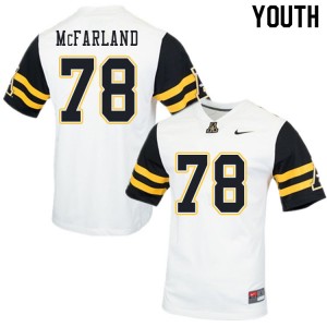 Youth Craig McFarland White Appalachian State #78 Jersey 453055-939