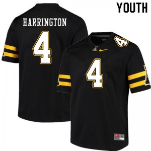 Youth Daetrich Harrington Black Mountaineers #4 Jersey 466103-928