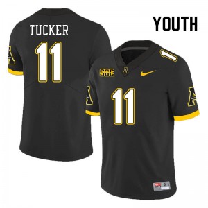 Youth Grant Tucker Black Mountaineers #11 Jersey 622835-246