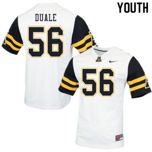 Youth Guled Duale White Appalachian State #56 Jersey 822604-525