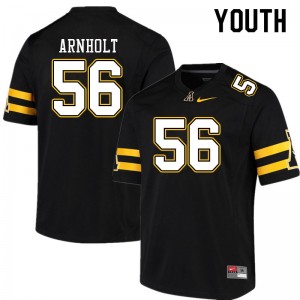 Youth Kyle Arnholt Black Appalachian State University #56 Jersey 619704-880