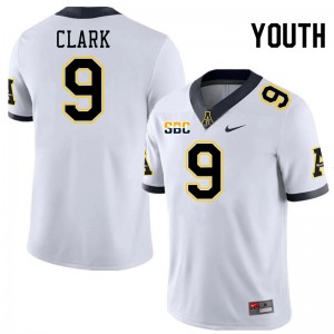 Youth Markus Clark White Mountaineers #9 Jersey 645112-572