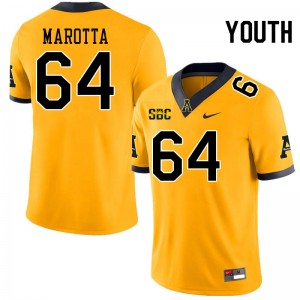 Youth Michael Marotta Gold Mountaineers #64 Jersey 817985-207