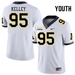 Youth Montez Kelley White Mountaineers #95 Jersey 707924-203