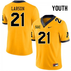 Youth Reece Larson Gold Mountaineers #21 Jersey 231535-941