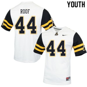 Youth T.D. Roof White Appalachian State University #44 Jersey 389059-393