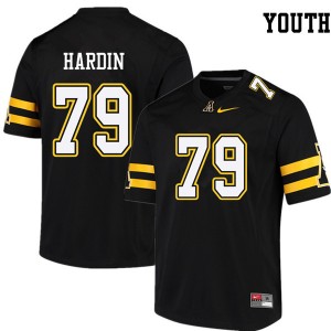Youth Will Hardin Black Appalachian State #79 Jersey 553536-115