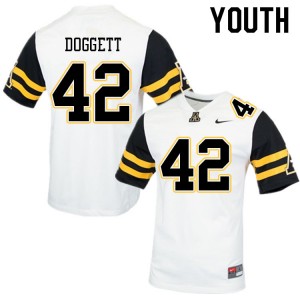Youth Yakez Doggett White Mountaineers #42 Jersey 727329-754