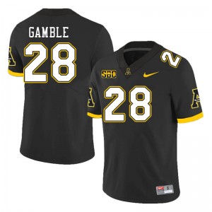 Men Zyeir Gamble Black Mountaineers #28 Jersey 570265-807